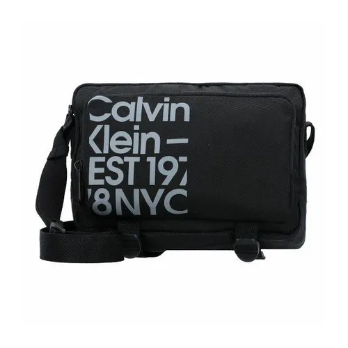 Calvin Klein Jeans Sport Essentials Umhängetasche 14.5 cm black - overcast grey print