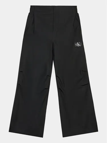 Calvin Klein Jeans Stoffhose Modern IG0IG02288 Schwarz Regular Fit