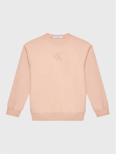 Calvin Klein Jeans Sweatshirt Embroidery IG0IG02004 Rosa Relaxed Fit