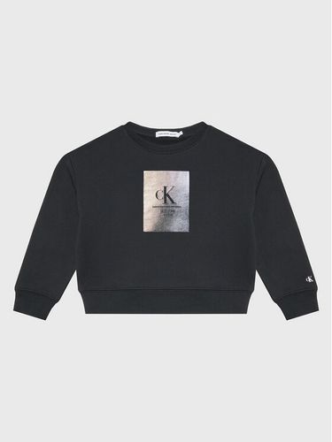 Calvin Klein Jeans Sweatshirt IG0IG01770 Schwarz Regular Fit