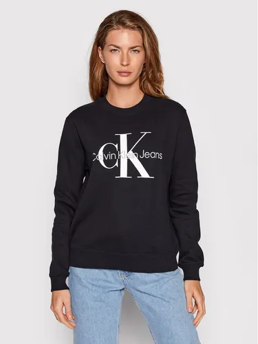 Calvin Klein Jeans Sweatshirt J20J219140 Schwarz Regular Fit
