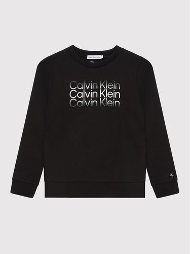 Calvin Klein Jeans Sweatshirt Logo IB0IB01163 Schwarz Regular Fit