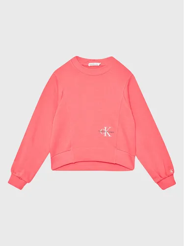 Calvin Klein Jeans Sweatshirt Monogram IG0IG01932 Rosa Regular Fit