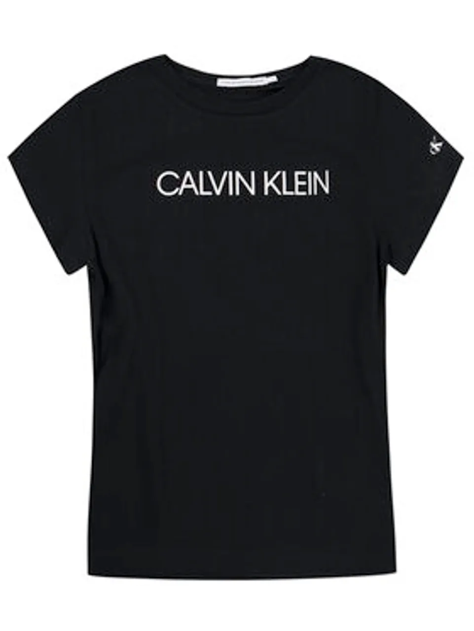 Calvin Klein Jeans T-Shirt Institutional IG0IG00380 Schwarz Slim Fit