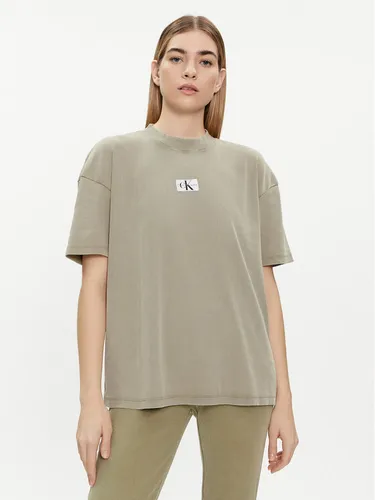 Calvin Klein Jeans T-Shirt J20J223278 Grün Boyfriend Fit