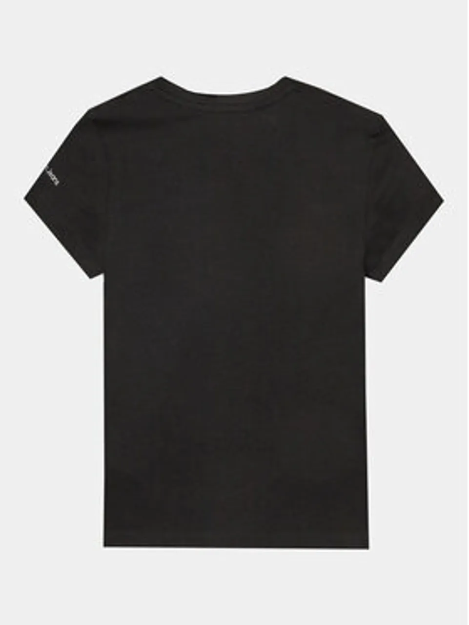 Calvin Klein Jeans T-Shirt Metallic Monogram IG0IG02342 Schwarz Slim Fit