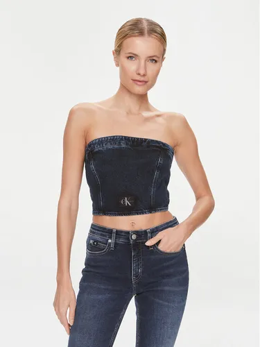 Calvin Klein Jeans Top J20J222870 Dunkelblau Slim Fit