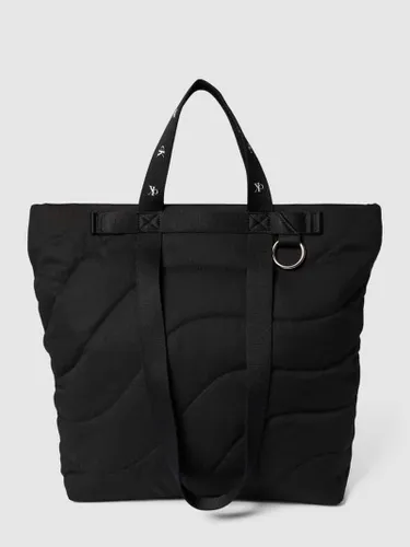 Calvin Klein Jeans Tote Bag mit Steppnähten Modell 'ULTRALIGHT' in Black, Größe One Size