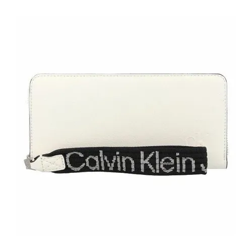 Calvin Klein Jeans Ultralight Geldbörse RFID Schutz 19 cm bright white
