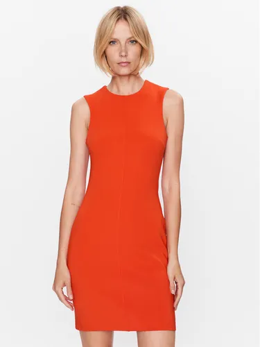 Calvin Klein Kleid für den Alltag K20K205846 Rot Slim Fit
