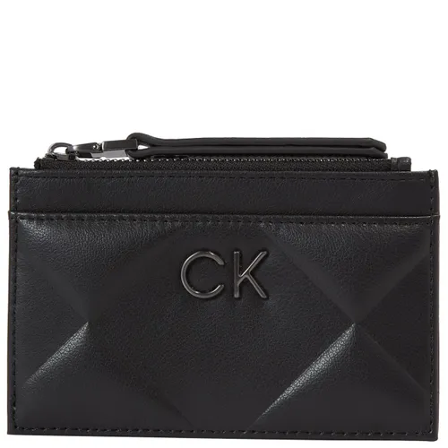 Calvin Klein Kreditkartenetui Damen RE-Look Quilt Cardholder black