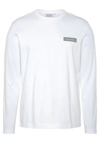Calvin Klein Langarmshirt CONTRAST LINE LOGO LS T-SHIRT mit CK-Logodruck
