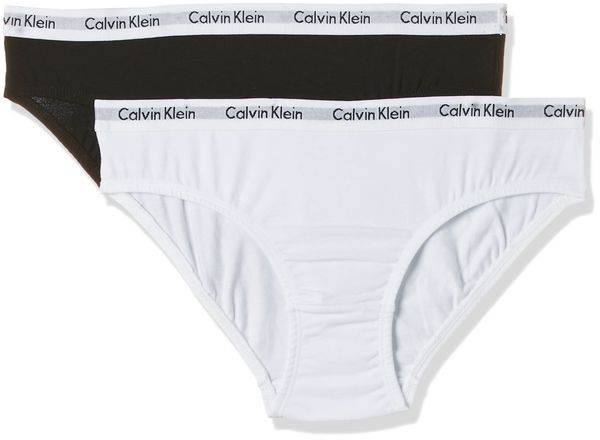 Calvin Klein Mädchen 2er Pack Slips Bikini Form Baumwolle