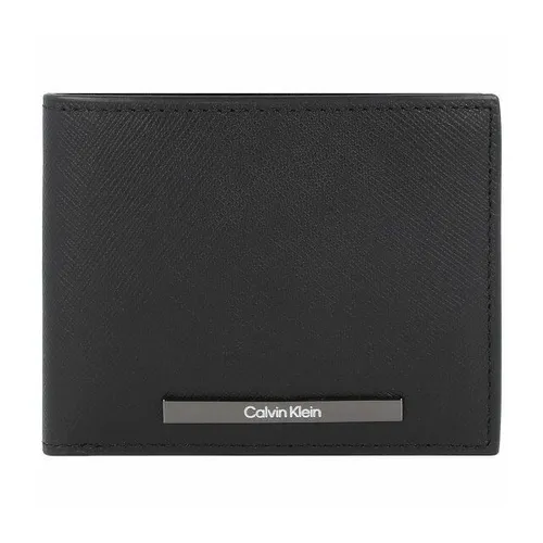 Calvin Klein Modern Bar Geldbörse RFID Schutz Leder 11 cm black