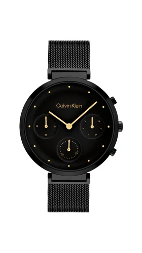 Calvin Klein Multi Zifferblatt Quarz Uhr für Damen mit