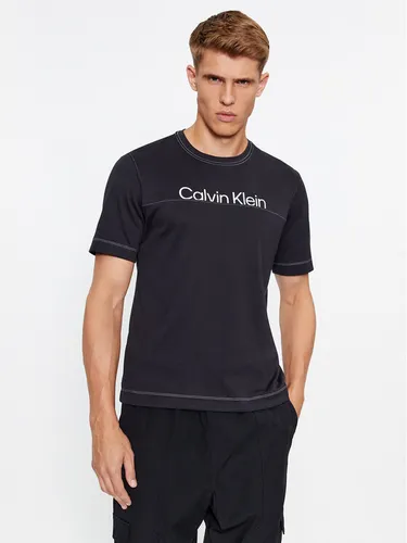 Calvin Klein Performance T-Shirt 00GMF3K133 Schwarz Regular Fit