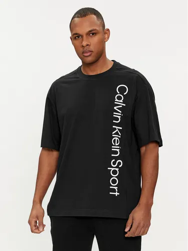 Calvin Klein Performance T-Shirt 00GMS4K173 Schwarz Regular Fit