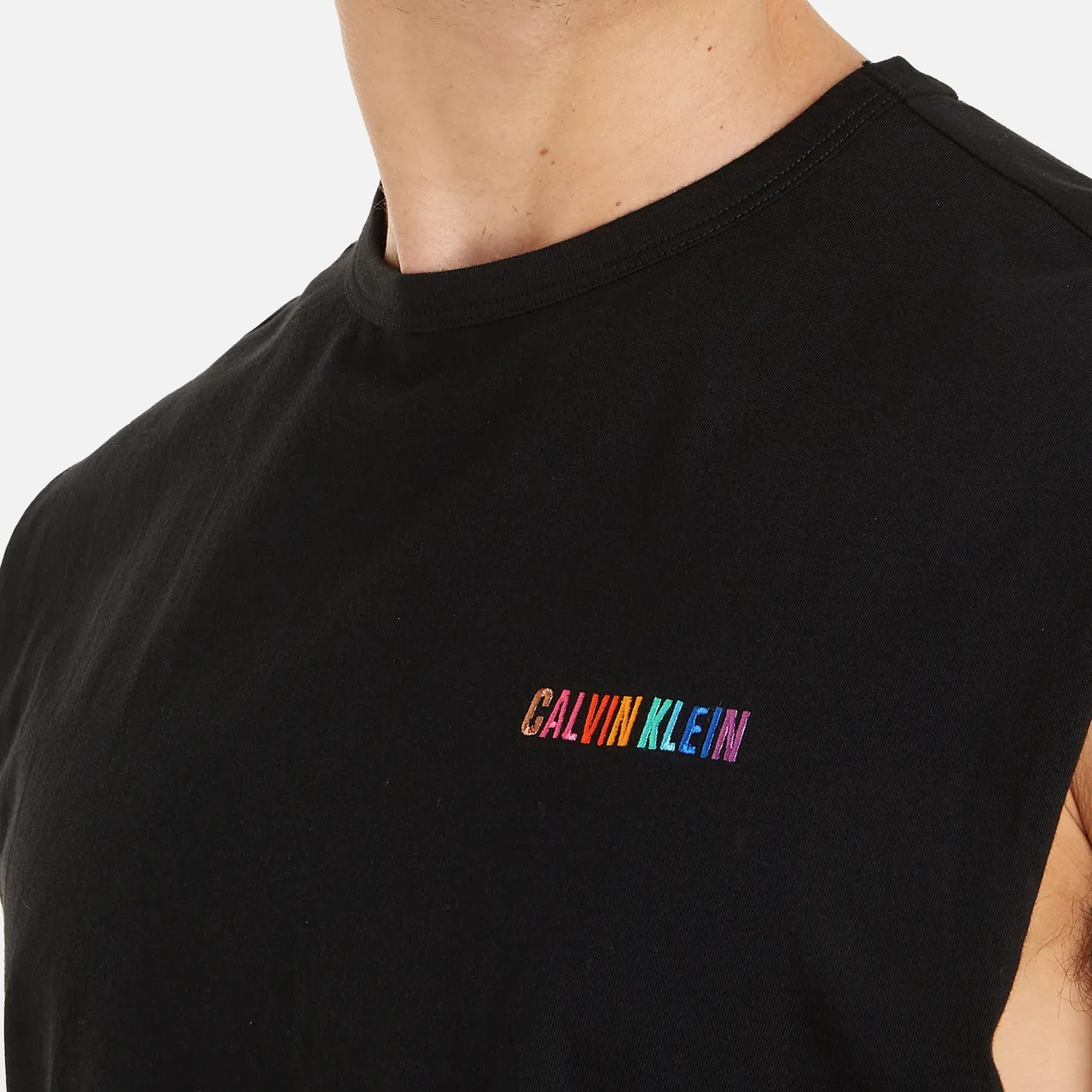Calvin Klein Pride Lounge Organic Cotton-Jersey Tank Top