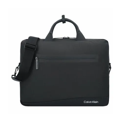 Calvin Klein Rubberized Conv Aktentasche 38.5 cm Laptopfach ck black