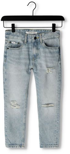 Calvin Klein Slim Fit Jeans Dad Fit Chalky Blau Jungen