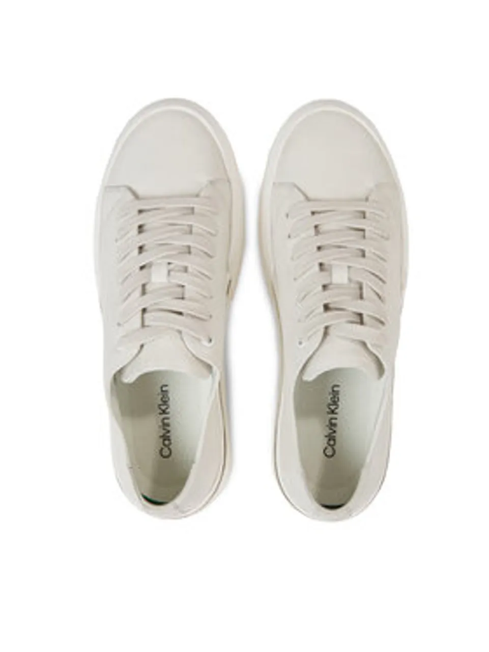 Calvin Klein Sneakers Low Top Lace Up HM0HM01177 Weiß
