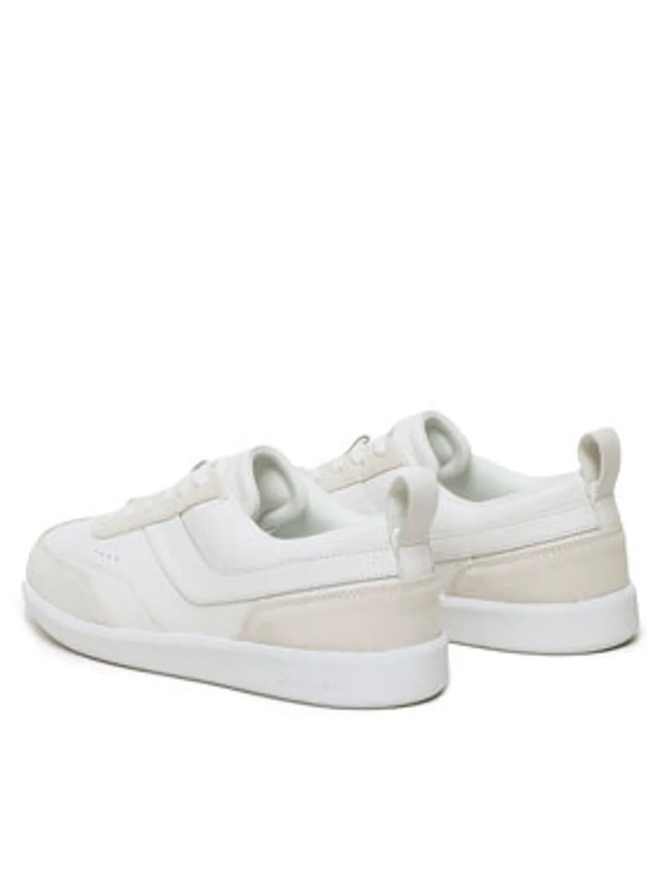 Calvin Klein Sneakers Low Top Lace Up Lth Mix HM0HM00851 Weiß