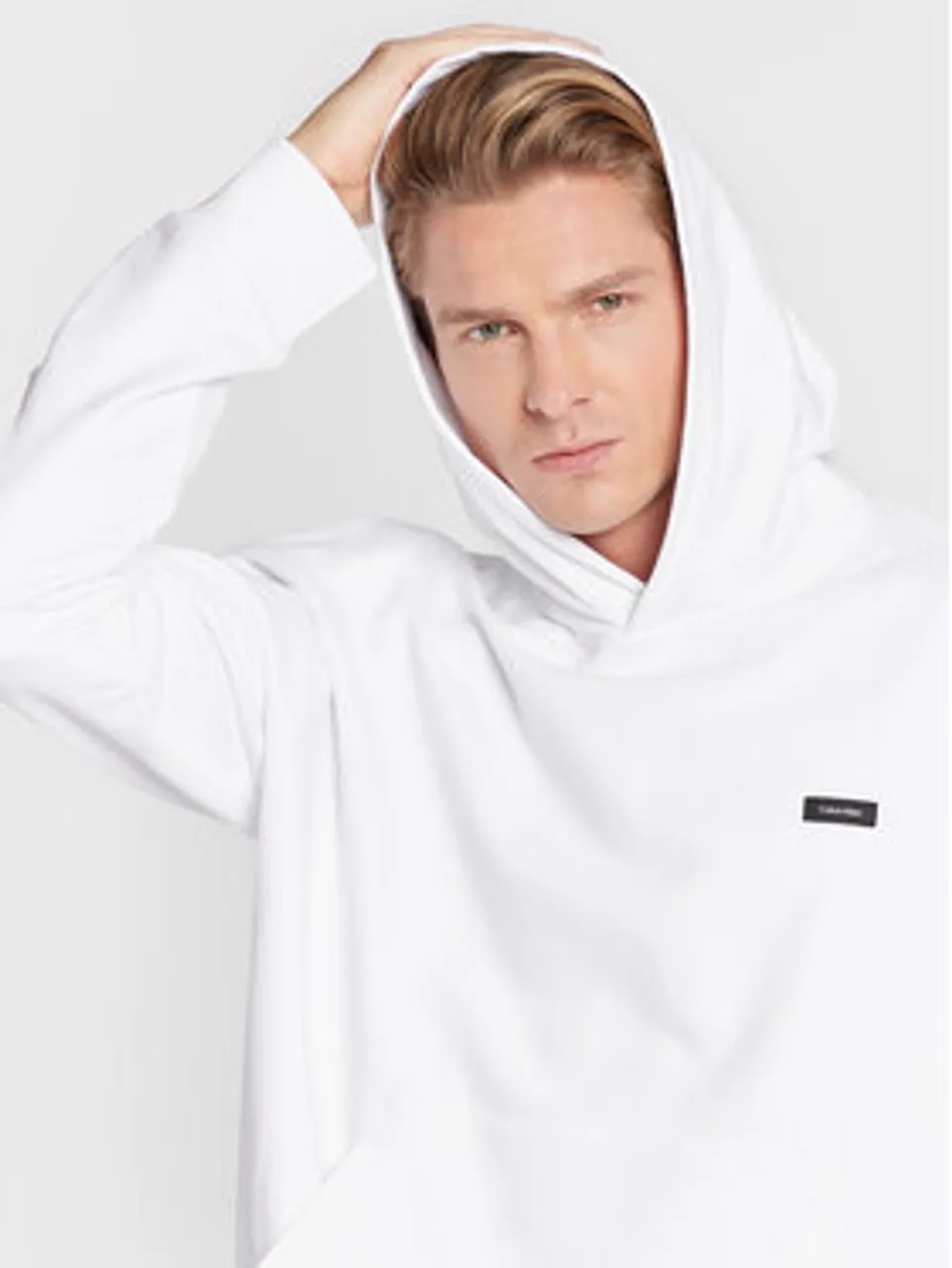 Calvin Klein Sweatshirt K10K110606 Weiß Regular Fit