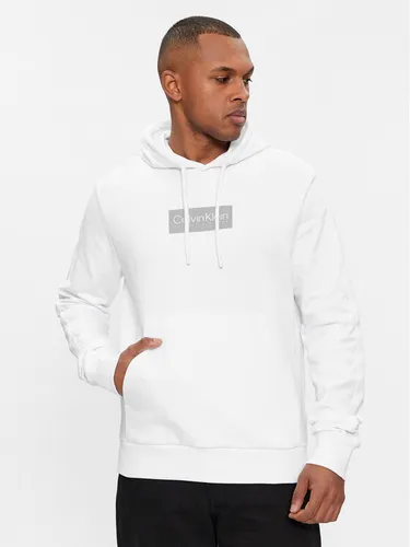 Calvin Klein Sweatshirt Raised K10K112250 Weiß Regular Fit
