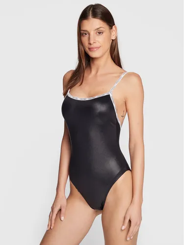 Calvin Klein Swimwear Badeanzug KW0KW01958 Schwarz