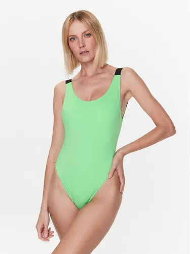Calvin Klein Swimwear Badeanzug KW0KW01995 Grün