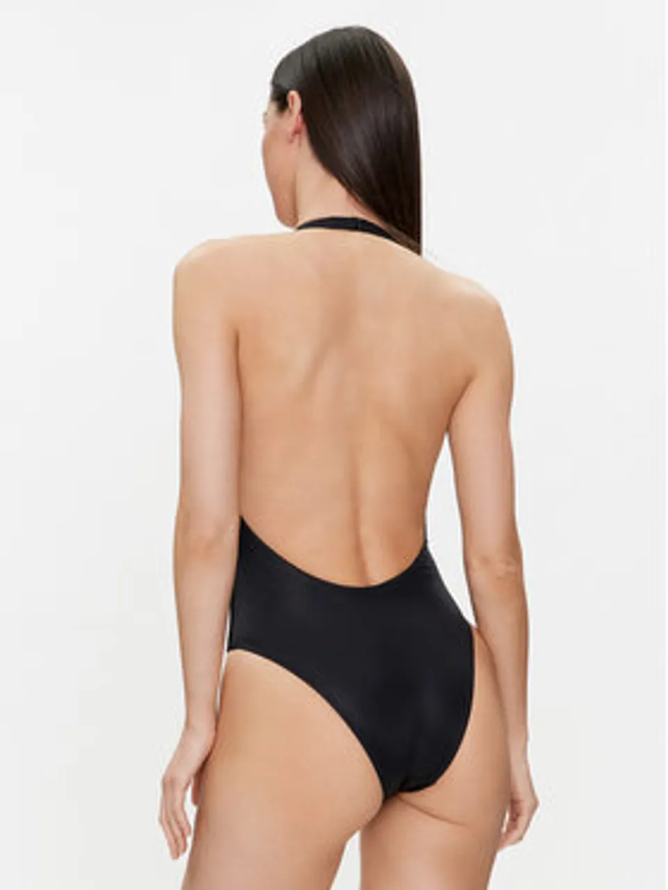 Calvin Klein Swimwear Badeanzug KW0KW02271 Schwarz