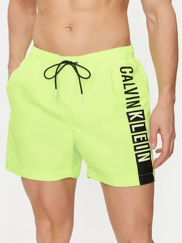 Calvin Klein Swimwear Badeshorts KM0KM00991 Grün Regular Fit