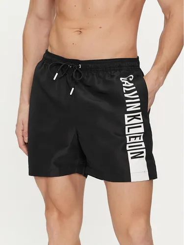 Calvin Klein Swimwear Badeshorts KM0KM00991 Schwarz Regular Fit