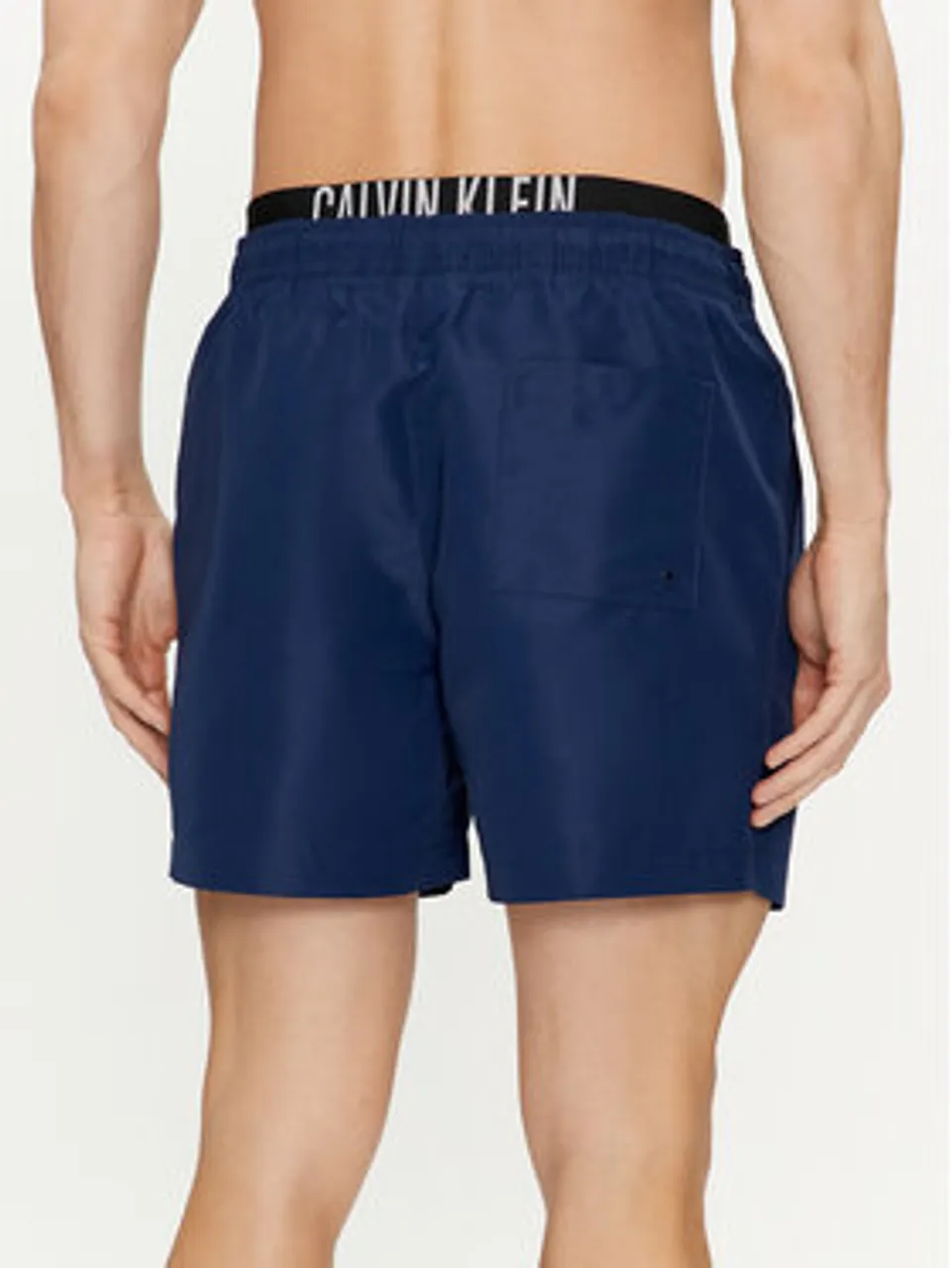 Calvin Klein Swimwear Badeshorts KM0KM00992 Dunkelblau Regular Fit