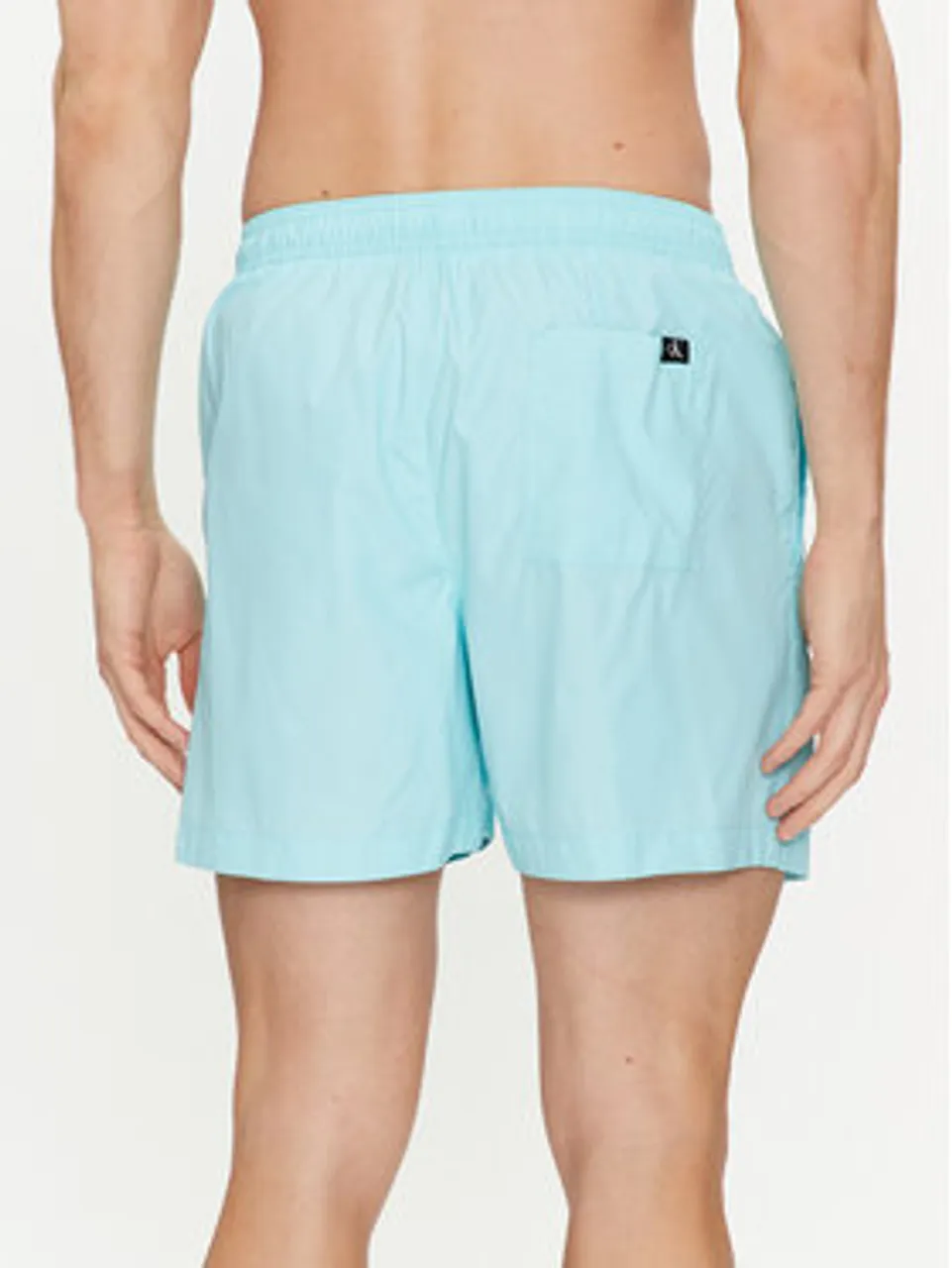 Calvin Klein Swimwear Badeshorts KM0KM01003 Blau Regular Fit