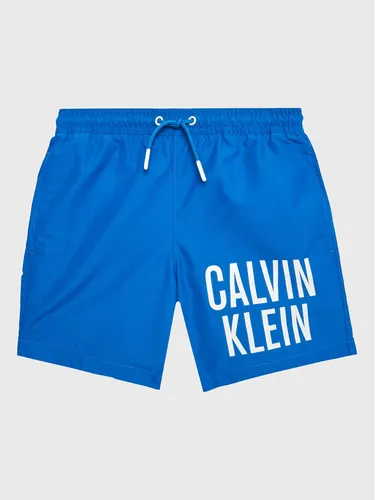 Calvin Klein Swimwear Badeshorts Medium KV0KV00021 Blau Regular Fit