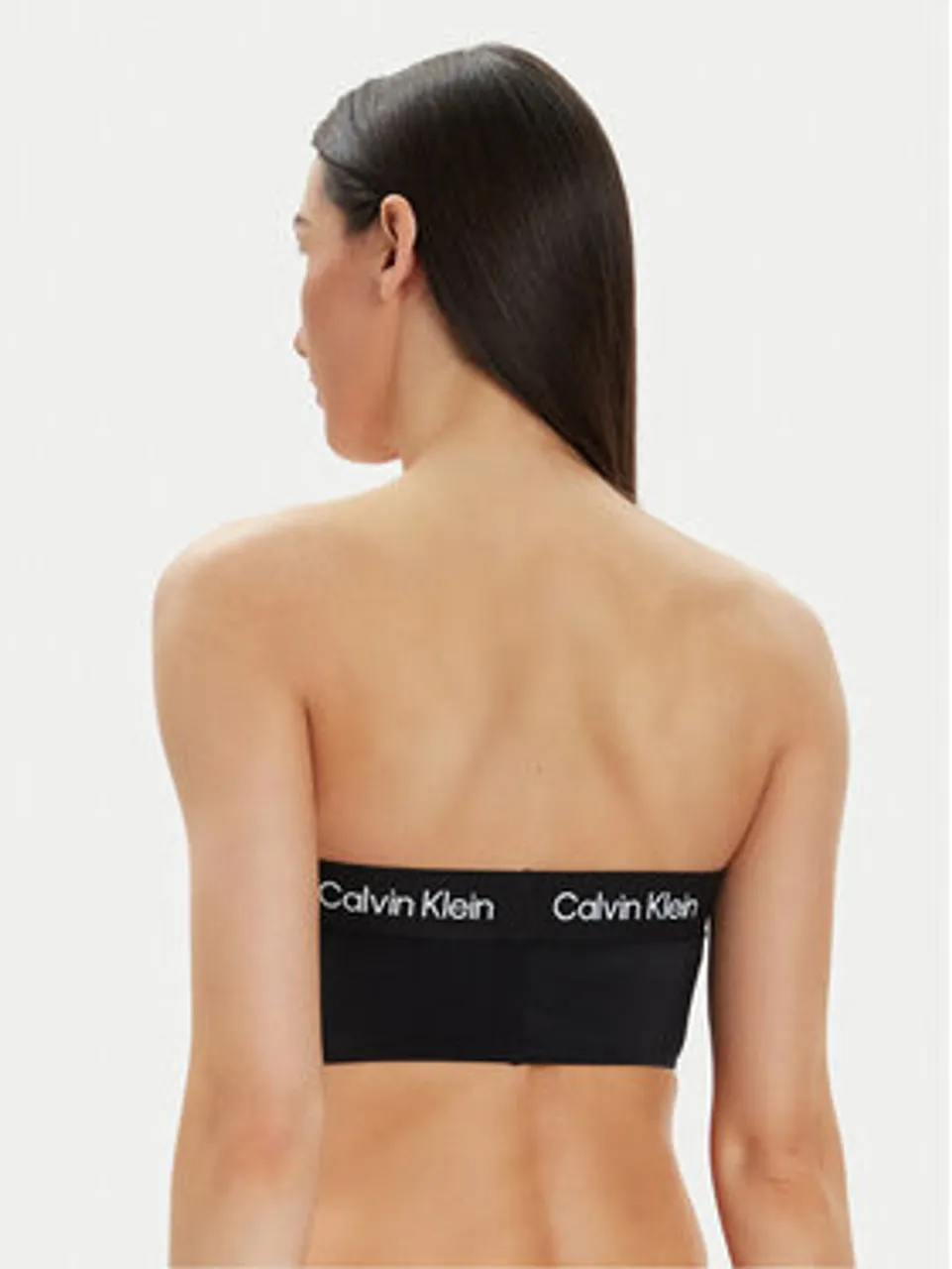 Calvin Klein Swimwear Bikini-Oberteil KW0KW02355 Schwarz