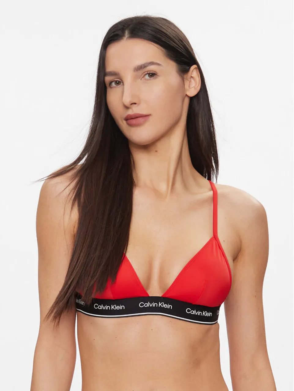 Calvin Klein Swimwear Bikini-Oberteil KW0KW02424 Rot