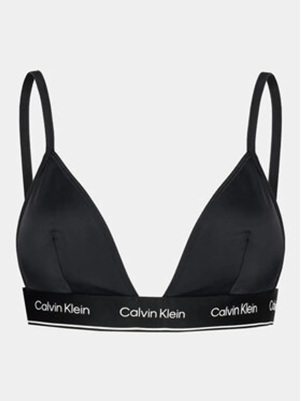 Calvin Klein Swimwear Bikini-Oberteil KW0KW02424 Schwarz