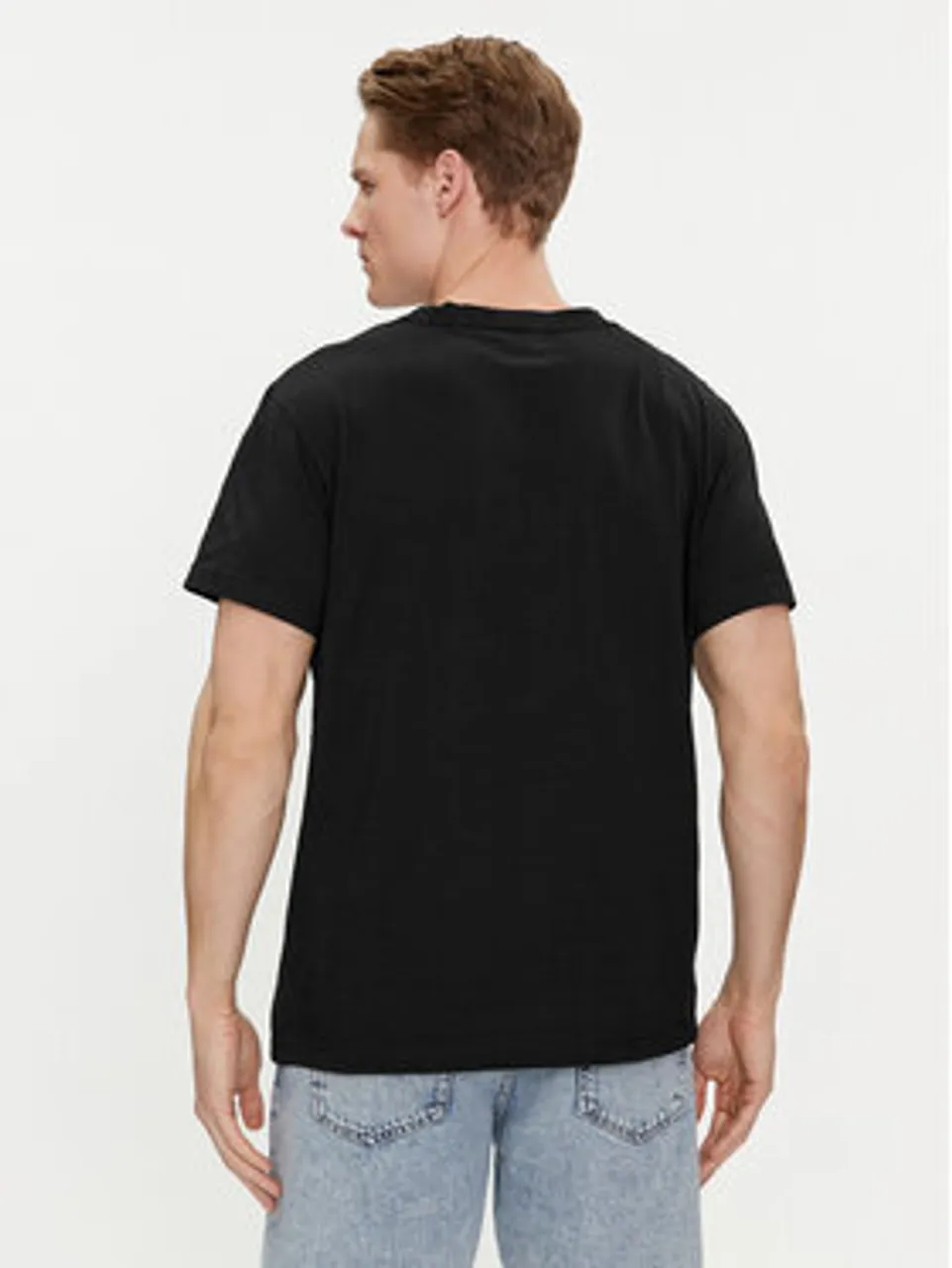 Calvin Klein Swimwear T-Shirt KM0KM00971 Schwarz Regular Fit