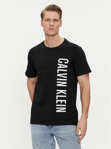 Calvin Klein Swimwear T-Shirt KM0KM00998 Schwarz Regular Fit