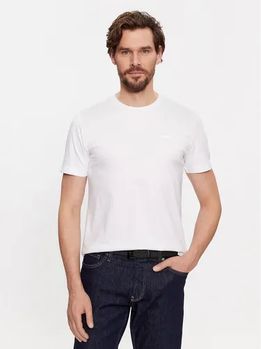 Calvin Klein T-Shirt Smooth Cotton T-Shirt K10K112229 Weiß Regular Fit