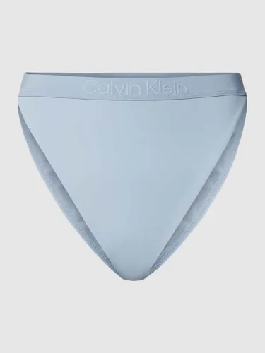 Calvin Klein Underwear Bikini-Hose mit Logo-Bund in Hellblau
