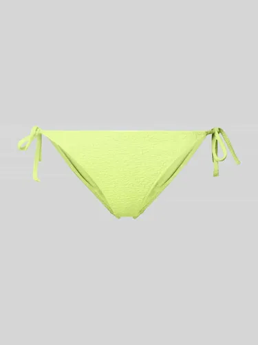 Calvin Klein Underwear Bikini-Hose mit Strukturmuster in Neon Gelb