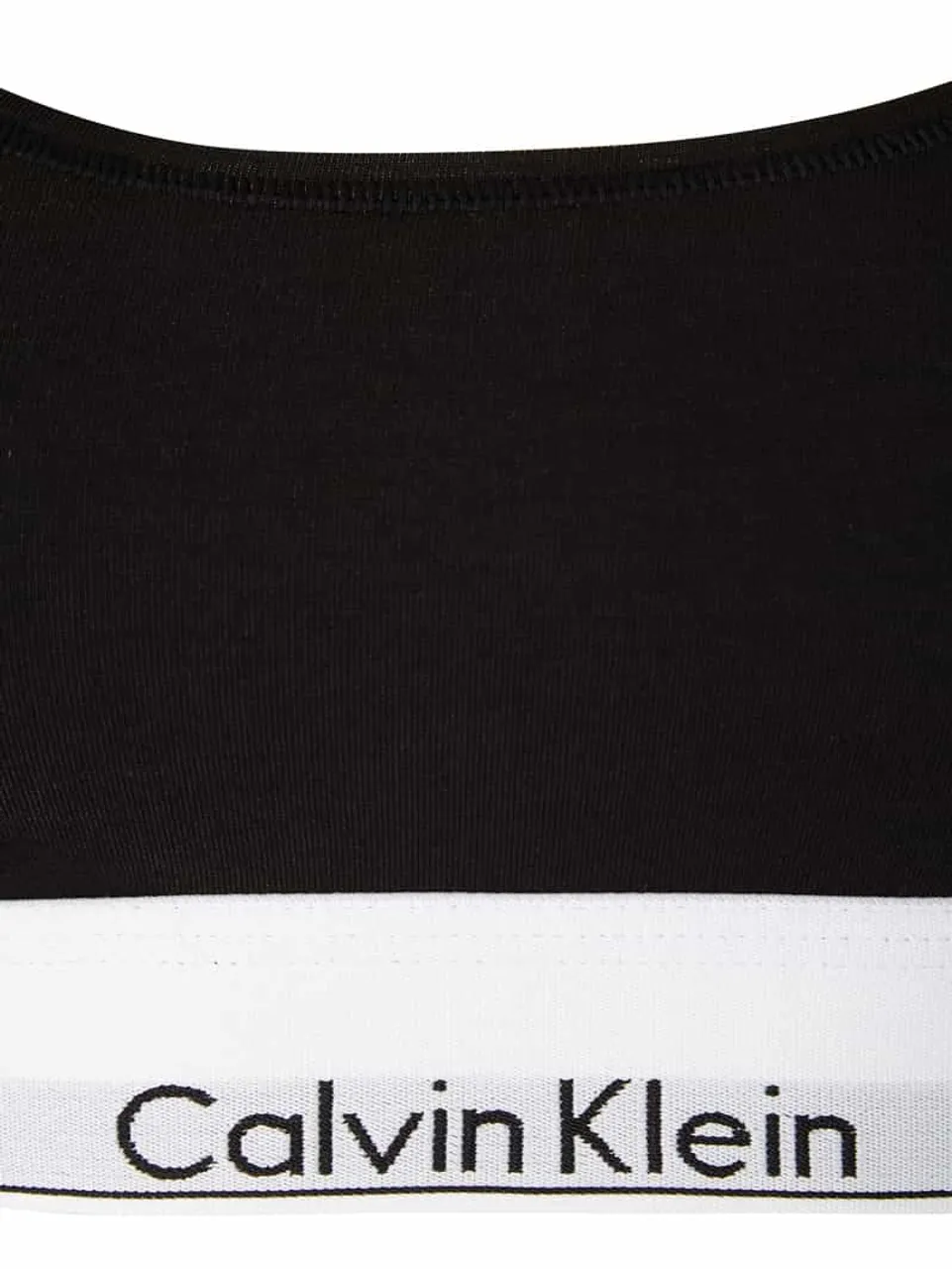 Calvin Klein Underwear Bustier mit Logo-Bund in Black