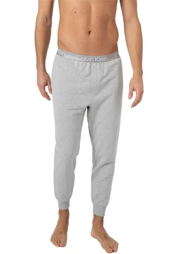 Calvin Klein Underwear Herren Pyjamahose grau Baumwolle unifarben