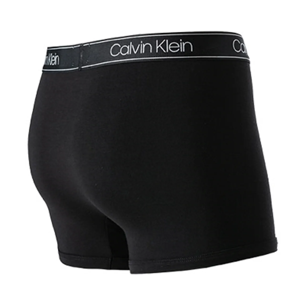 Calvin Klein Underwear Herren Trunk schwarz Viskose unifarben