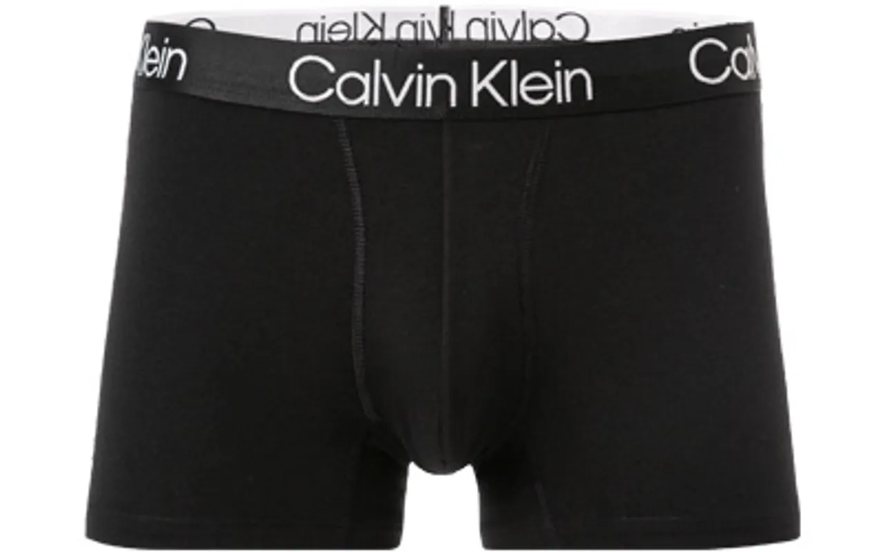 Calvin Klein Underwear Herren Trunks schwarz Baumwolle unifarben