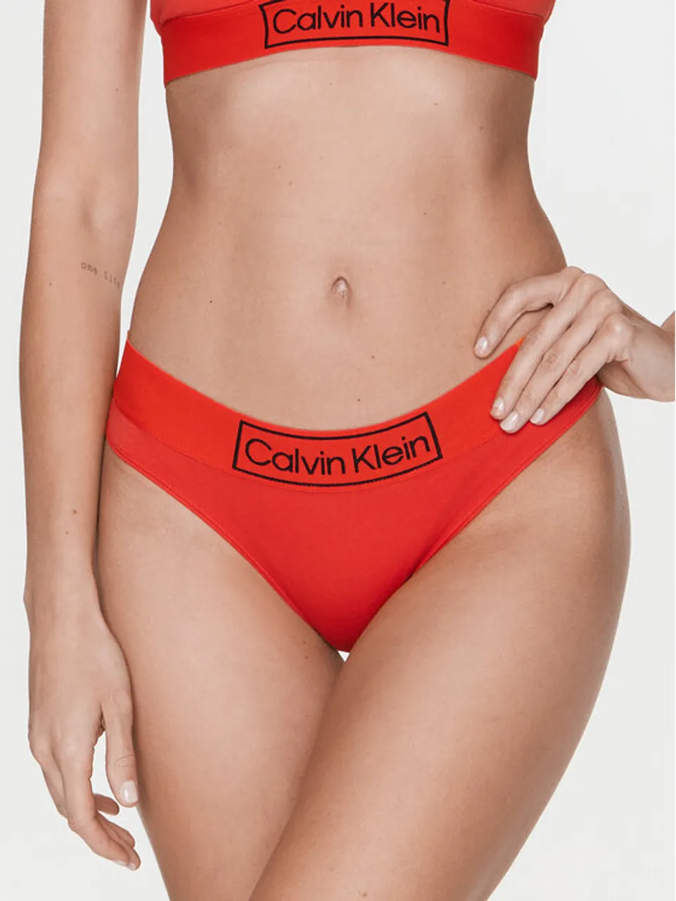 Calvin Klein Underwear Klassischer Damenslip 000QF6775E Orange