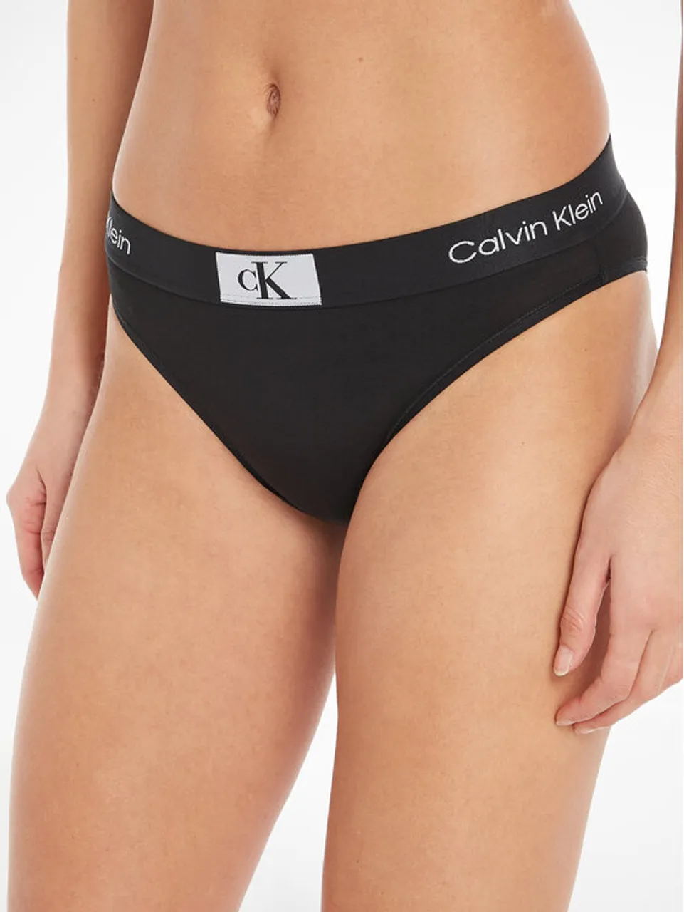 Calvin Klein Underwear Klassischer Damenslip 000QF7222E Schwarz